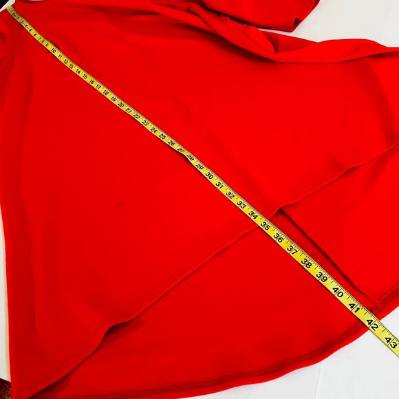 Club L London Coral High Low Tunic Top Size 24 - Picture 5 of 6